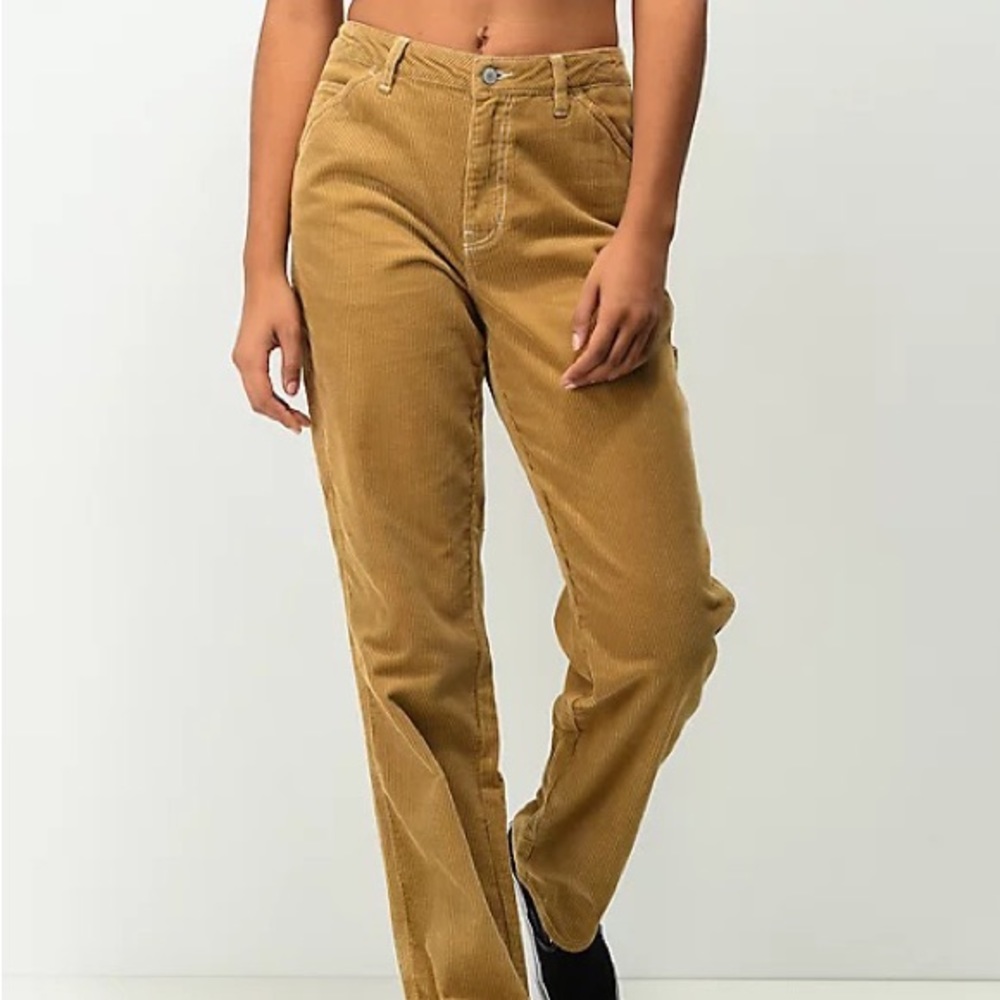 Dickies Relaxed Carpenter Cords Khaki Size 3